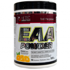 HiTec EAA powder 500g - pomeranč