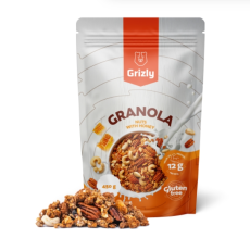 GRIZLY Granola oříšková s medem - 450 g