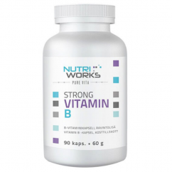 NutriWorks Strong Vitamin B - 90 kapslí