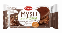 Emco Mysli Ovesné sušenky polomáčené  čokoladové 60 g