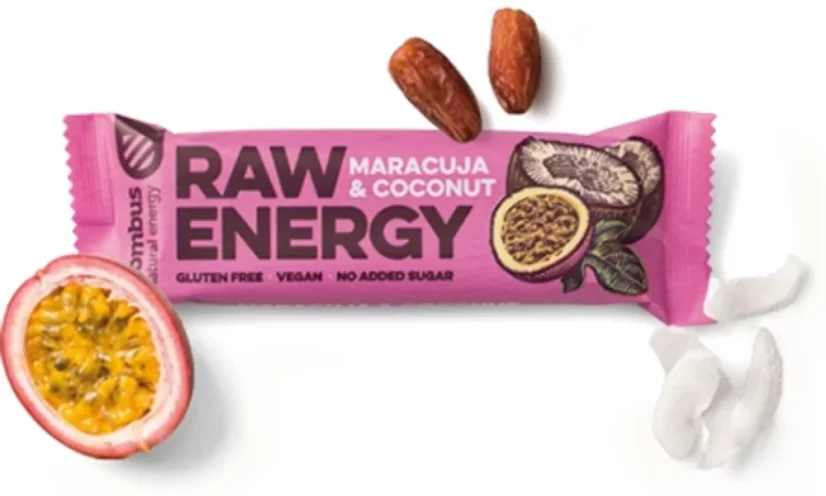 RAW ENERGY 50g marakuja & kokos [BOMBUS]