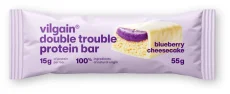 Vilgain Double Trouble Protein Bar borůvkový cheesecake 55 g