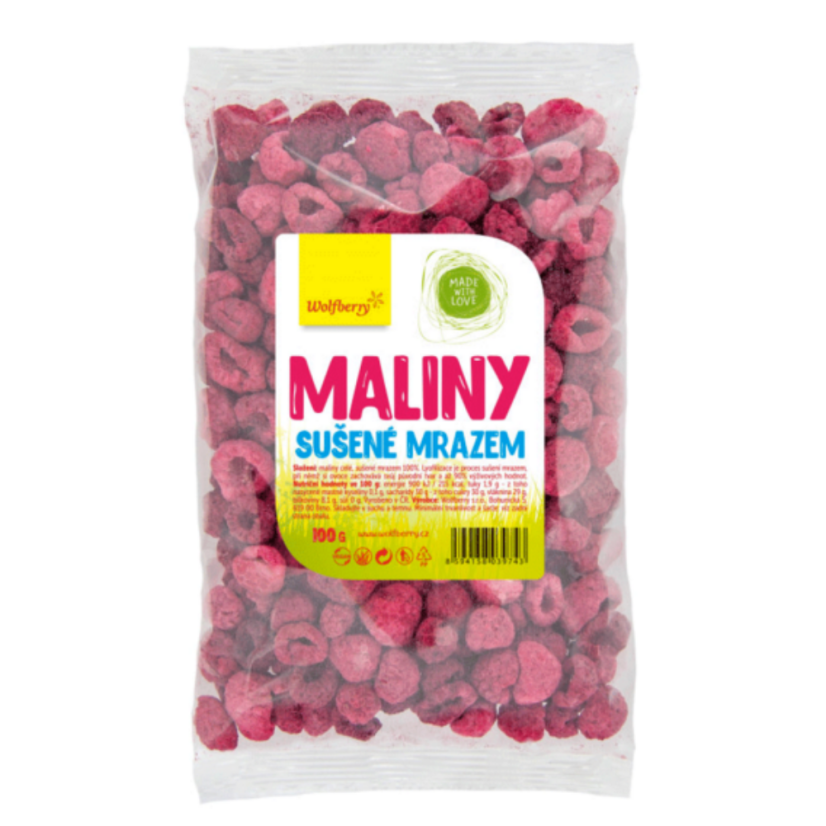 Wolfberry Maliny sušené mrazem