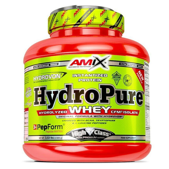 Amix HydroPure Whey Protein - Velikost balení: 33, Příchuť: Arašídové máslo, Sušenka