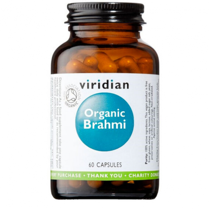 Viridian Organic Brahmi - 60 kapslí