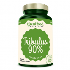 GreenFood Tribulus 90% - 90 kapslí