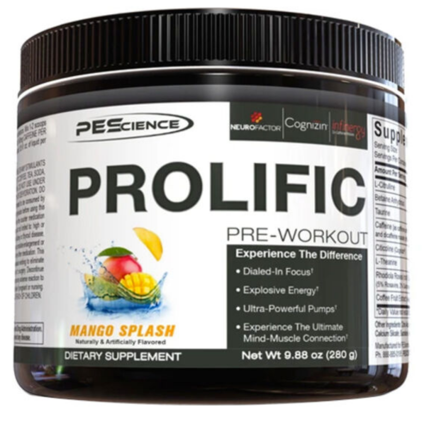 PEScience Prolific Pre-workout