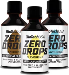 BiotechUSA Zero Drops 50ml Vanilka