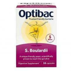 Optibac Saccharomyces Boulardii - 40 kapslí