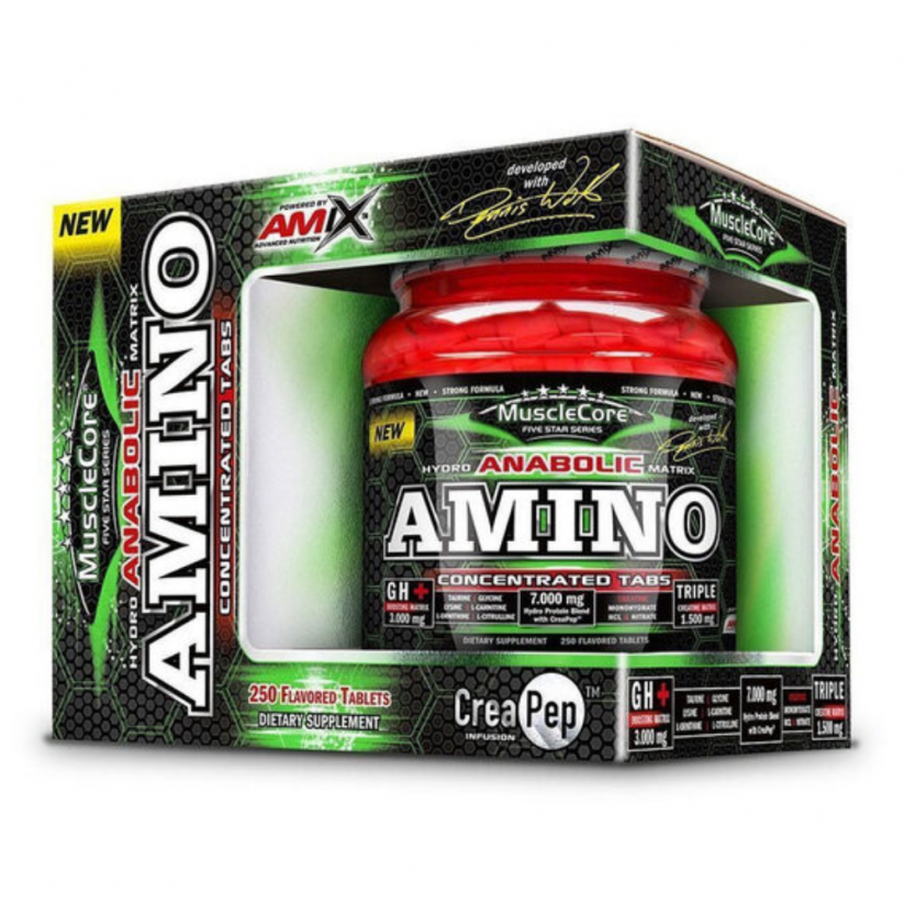 Amix Anabolic Amino With CreaPep - 250 tablet