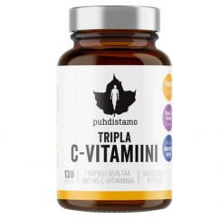 Puhdistamo Triple Vitamin C - 120 kapslí