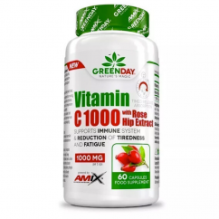 Amix Vitamin C 1000 s extraktem z šípků - 60 kapslí