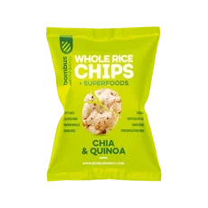 RÝŽOVÉ CHIPSY 60g chia + quinoa [BOMBUS]