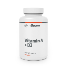 GymBeam Vitamín A + D3