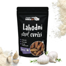 WormUp Lahodní cvrčci s česnekem 20g