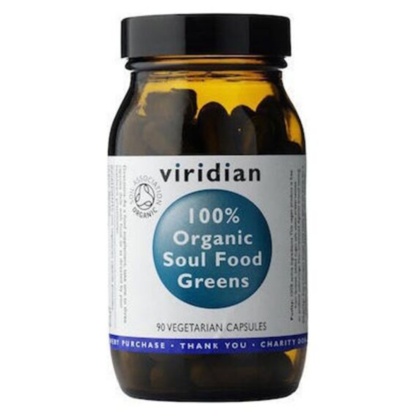 Viridian 100% Organic Soul Food Greens kapsle