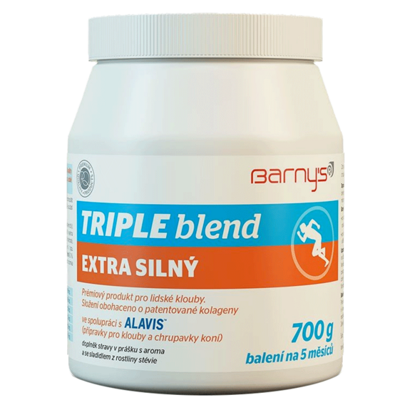 Barnys Triple Blend Extra Silný - Velikost balení: 200 Gramů, Příchuť: Bez příchutě