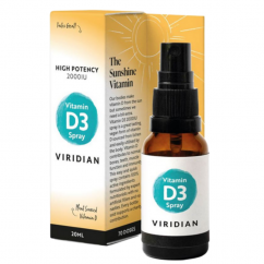 Viridian Vitamin D3 2000iu Spray - 20ml
