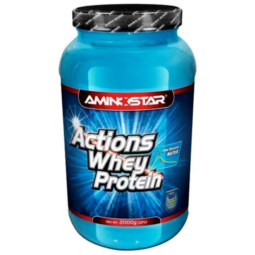 Aminostar Whey Protein Actions 65 1kg - vanilka