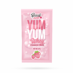 BeastPink YUM YUM Whey Protein 30g Strawberry Splash