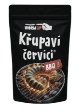 WormUp Křupaví červíci s BBQ 20g