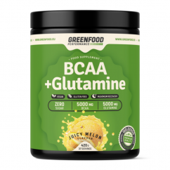 GreenFood Performance BCAA + Glutamine 420g - mandarinka