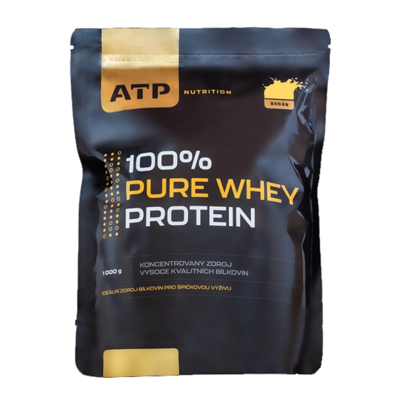 ATP 100% Pure Whey Protein - Velikost balení: 1000 Gramů, Příchuť: Vanilka