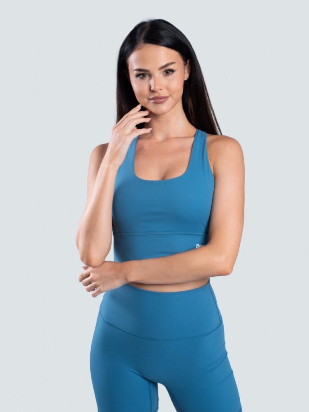 BrainMax® Brain dámský sportovní top, modrá - Velikost: L BrainMax® Brain dámský sportovní top, modrá - Velikost: L