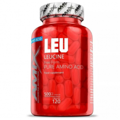 Amix L-Leucine 500mg - 120 kapslí