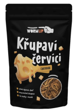 WormUp Křupaví červíci Cheddar 20 g