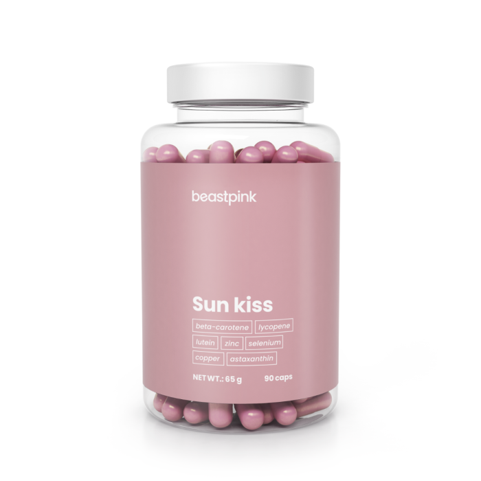 GymBeam Sun Kiss 90 kaps. BeastPink