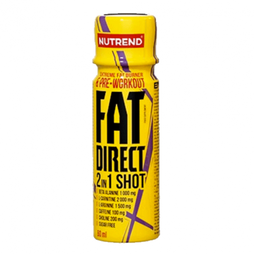 Nutrend Fat Direct shot 60ml - bez příchuti