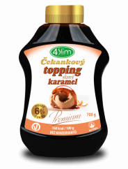 4Slim Čekankový topping slaný karamel 700 g