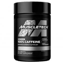 MuscleTech 100% Caffeine - 125 tablet