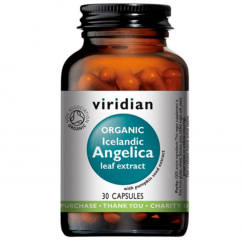 Viridian Icelandic Angelica Organic - 30 kapslí