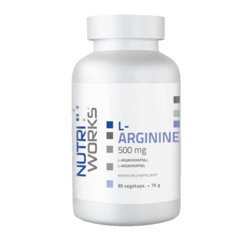 NutriWorks L-Arginine 500mg