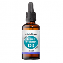 Viridian Liquid Vitamin D3 2000IU - 50ml