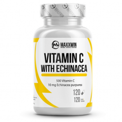 MaxxWin Vitamin C 500 + Echinacea - 120 kapslí