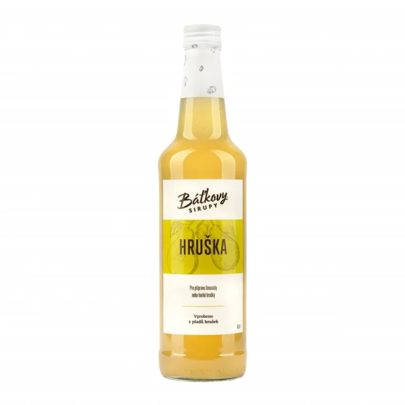 Báťkovy sirupy Hruškový sirup 500 ml