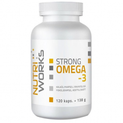 NutriWorks Strong Omega 3 - 120 kapslí