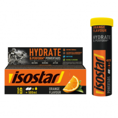 Isostar Powertabs 10 tablet - pomeranč