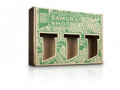 Samurai shot Dárková krabice pro 3 lahve