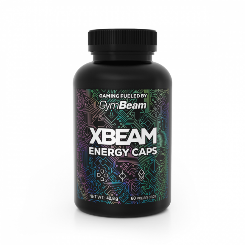 XBEAM 60 tab. Energy caps [GymBeam]