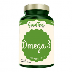 GreenFood Omega 3 - 120 kapslí