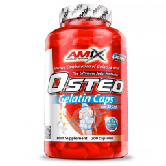 Amix Osteo Gelatin + MSM 200 kapslí