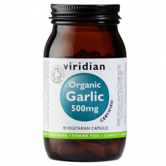 Viridian Organic Garlic - 90 kapslí