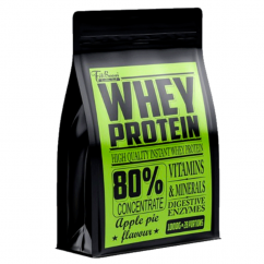 FitBoom Whey Protein 80% 1000g - borůvka