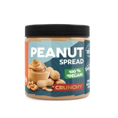 Grizly 100% Arašídové máslo crunchy 500g