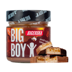 Big Boy Bigerska - Sladký arašídový krém s kakaem a slaným karamelem 220 g