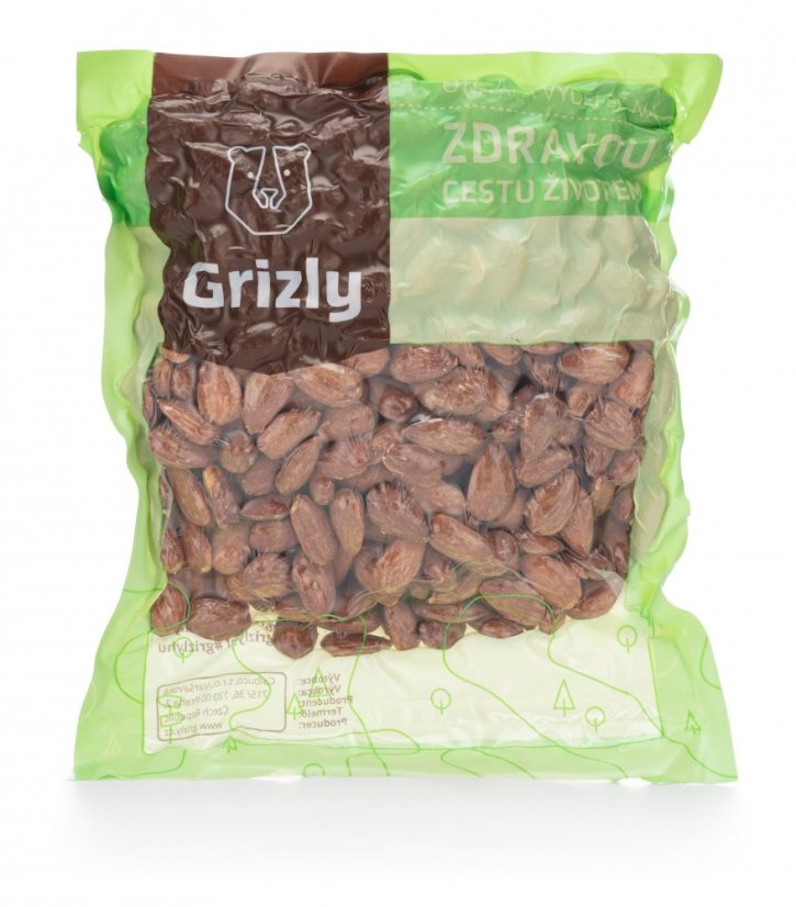 GRIZLY Mandle uzené 500 g